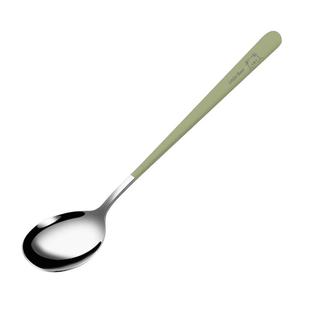 316不锈钢勺子家用韩式高颜值长柄汤勺小勺西瓜调羹可爱儿童勺子