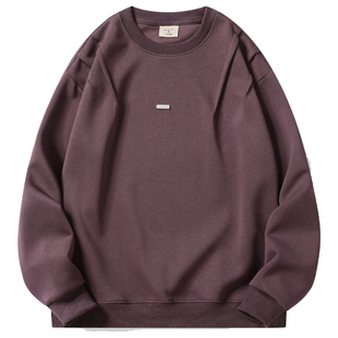 班尼路SK圆领卫衣男士长袖t恤2025秋季潮流宽松休闲百搭上衣男YS