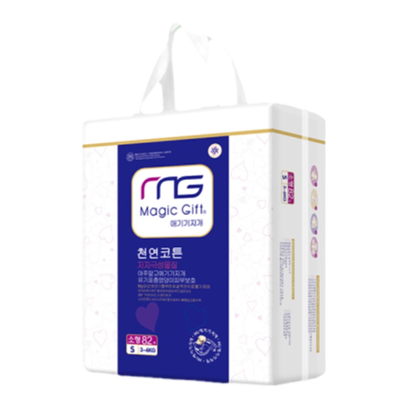 MG纸尿裤s82超柔新生宝宝非片