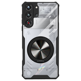 适用红魔10Pro手机壳努比亚10Pro+透明保护套Nubia10por十加的全包磁吸带支架散热电竞超薄硅胶防摔男生外壳