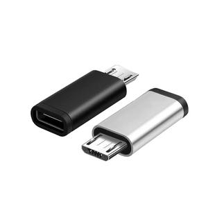 艾莱克适用苹果iPhone11转接头安卓转手机数据线lighting转typec转换头micro接口usb华为vivo小moppo数据线