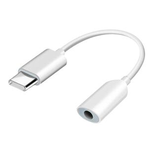 适用小米耳机转接头华为typec转3.5mm接口转换线器12/11红米k40