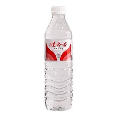 娃哈哈饮用水纯净水596ml