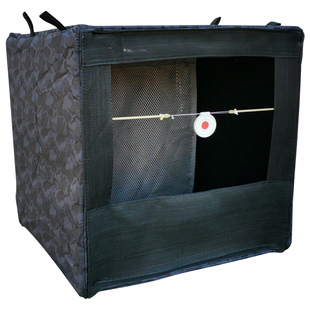 弹弓靶架练习靶箱消音布加厚室内折叠户外支架靶心靶子靶纸防吐弹