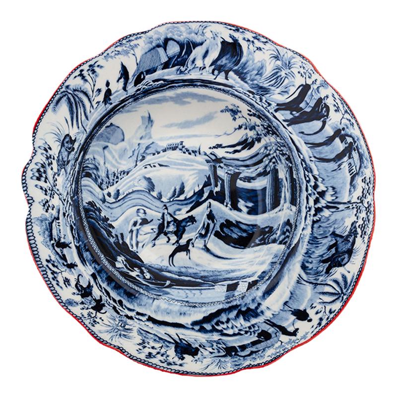 seletti餐具餐盘中西浮梦轻奢盘子牛排西餐盘菜盘摆件高级感套装