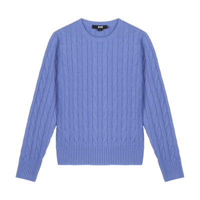 R2W25早秋经典多色收腰棉线衫