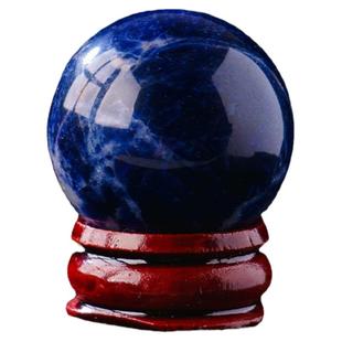 天然水晶球摆件原矿原石打磨黑曜石粉黄紫水晶球卧室家居办公礼品