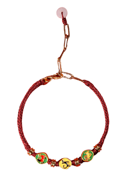 【杭州灵隐官方】生肖三合红绳