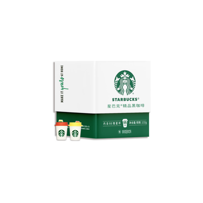 星巴克速溶冻干咖啡3.9/杯