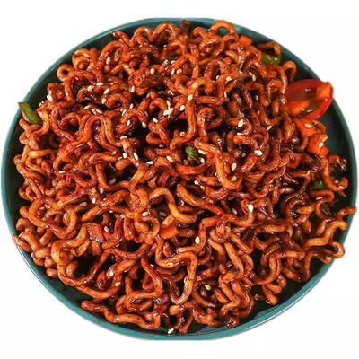 韩式炸酱面咸蛋黄拌面火鸡面袋装方便面泡面免煮速食多种小龙虾