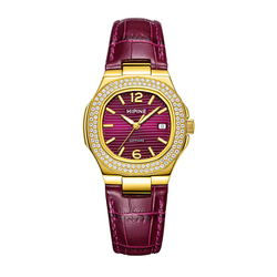 西普尼新款金表女士足金手表