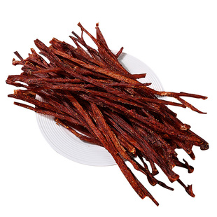 一根猪猪肉条咸香酥脆斯哈辣超长细条猪肉干小吃零食品一只猪辣条