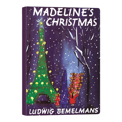 英文原版绘本 Madeline's Christmas 玛德琳的圣诞节 儿童绘本 英文版 进口英语原版书籍