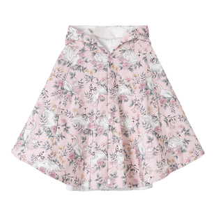 考拉蒂尔 宝宝外出斗篷披风婴儿秋冬挡风纯棉小月龄外套儿童披肩