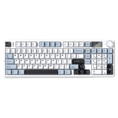 狼蛛F99MAX客制化三模RGB键盘