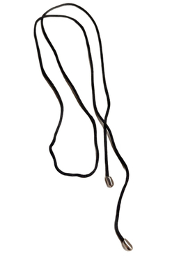 韩国小众黑色线绳叠戴颈链女