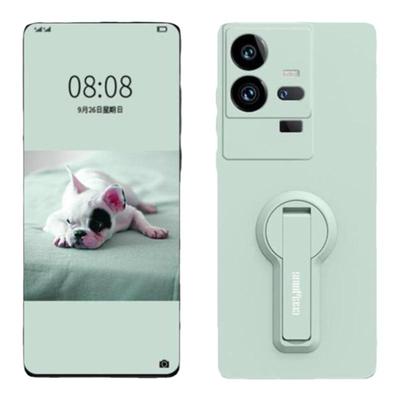 自带支架【赠贴膜+手绳】硅胶壳