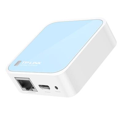 TP-LINK迷你无线路由器AP家用便携有线转WIFI信号放大器中继TL-WR802N高速光纤无限电信移动联通宽带