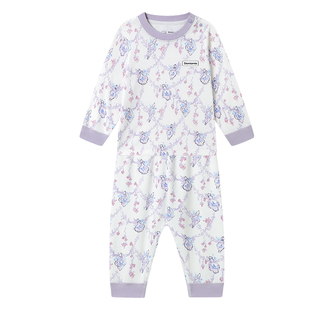 Domiamia儿童睡衣男女宝宝家居服中小童女孩男孩秋冬保暖秋衣套装