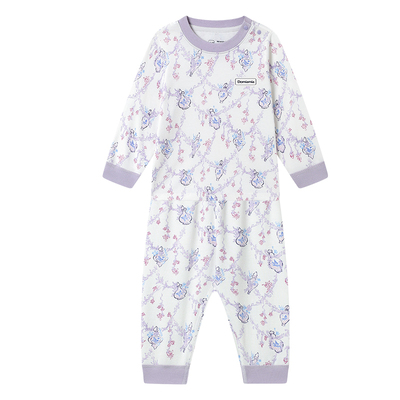 Domiamia儿童睡衣男女宝宝家居服中小童女孩男孩秋冬保暖秋衣套装