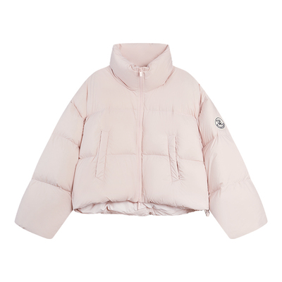 ELLE白鸭绒泡芙羽绒服女