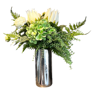 高档帝王花仿真花高级感逼真花束软装样板间客厅茶几花艺假花摆件