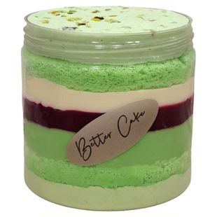 巴特烘焙开心果树莓罐子蛋糕奶油奶酪甜品下午茶伴手礼包邮