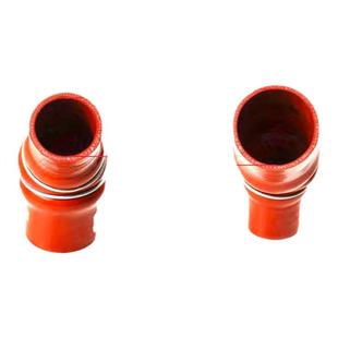 重汽豪沃悍将统帅轻卡发动机进气管增压器连接软管中冷器连接管