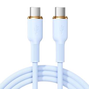 双头typec数据线pd100w快充ctoc口适用苹果iPhone15promax华为6A小米ipad平板手机电脑tpyec短5A充电线器usbc