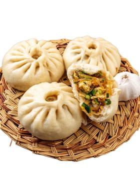 河南纯手工大包子加热即食早餐