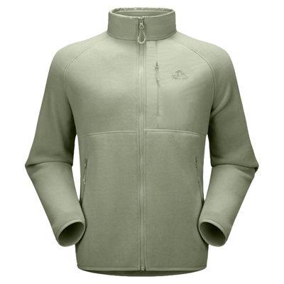 伯希和户外Polartec200抓绒衣男款秋季轻暖防风冲锋衣内胆登山服