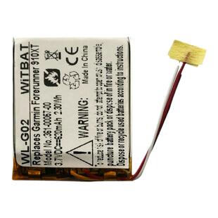 适用佳明手表电池Garmin Fenix 5678X Pro/vivoactive3飞耐时245S