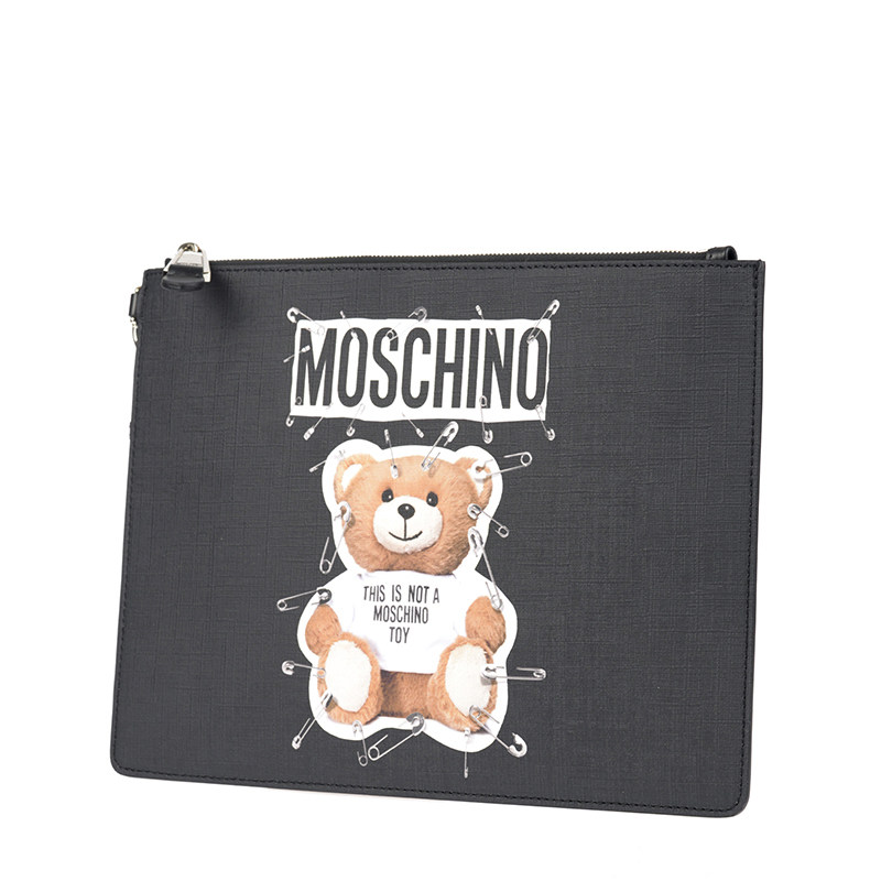moschino莫斯奇诺女士手挽拉链