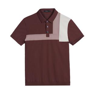 劲霸男装男士polo衫春夏波普艺术风翻领夏日撞色短袖T恤BTTE1303