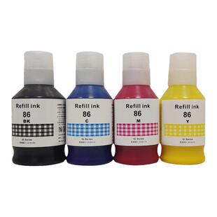 适用佳能GI86墨水Canon GX3080 GX4080打印机墨水GX5080 GX6080 GX7080彩色颜料墨水佳能86油墨