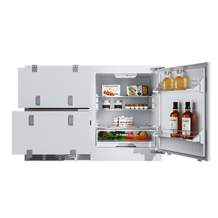 【国家补贴15%】阿塔斯Z110卧式嵌入式冰箱柜子全风冷台下小型矮