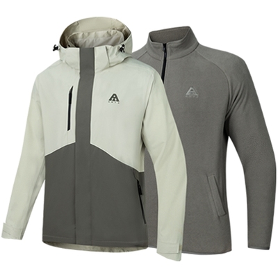 安踏水壳冲锋衣男士外套