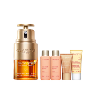 【情人节礼物】娇韵诗双萃眼精华眼霜焕亮紧致提拉改善暗沉