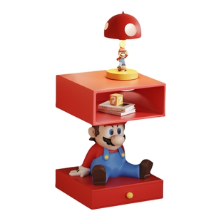 马里奥沙发边柜2026新款客厅家用边几茶几小众设计感床头柜置物架