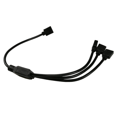 主板RGB集线器风扇5V3针AURA一拖十转接五拓展4针集线器
