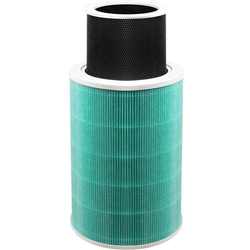 适配小米空气净化器滤芯2S 1 2代 3 Pro h 4Lite米家新风机过滤网