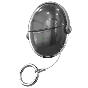 适用华为freebuds5保护套freebuds5耳机至臻版保护套freebuds6耳机壳创意锁扣秒变支架外壳透明软壳防丢新款