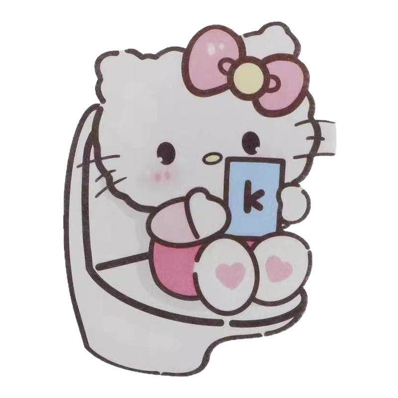 hellokitty马桶除臭贴卫生间香薰片厕所装饰卡通贴纸防水消臭留香