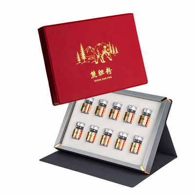 熊胆粉包装盒20支西林瓶通用高档保健品鹿茸粉胶囊中药礼盒包装