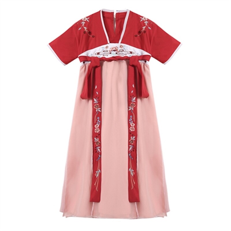 九夜汉服小清新齐胸日常飘逸仙女