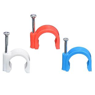 16管卡PVC线管边卡电线卡子20卡扣25穿线管钉卡 32电工线卡40卡子