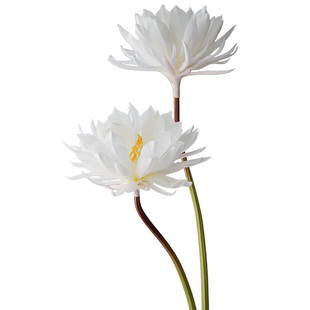 昙花仿真花室内客厅落地长枝高档装饰假花酒店大堂插花束摄影道具