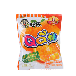 旺仔QQ糖20克小包装糖果旺旺水果软糖网红橡皮糖儿童解馋零食小吃