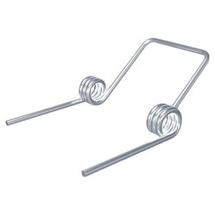 现货可定制不锈钢双扭簧线径1.5毫米角度90150度双圈大扭力弹簧厂