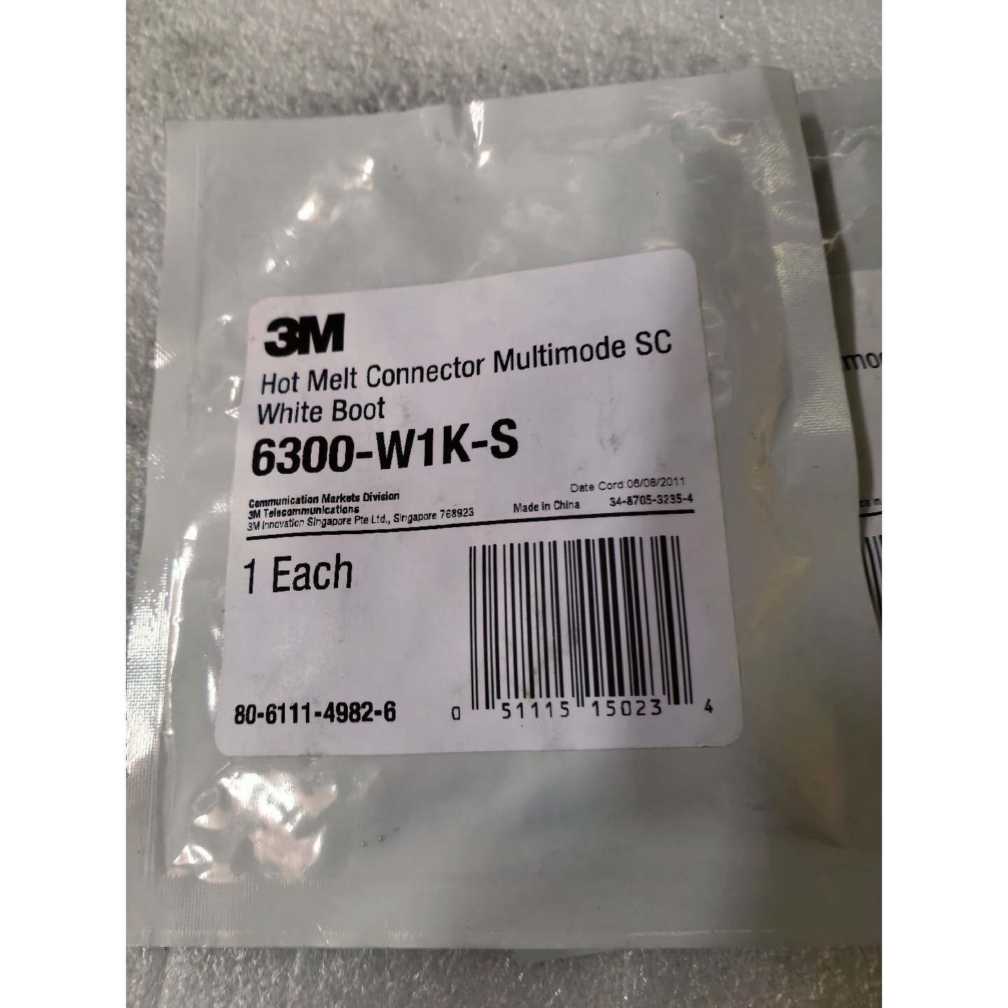 〔议价-可维修〕3M,6300-W1K-S,热熔式多模SC光纤快速连接器